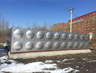 水箱、不銹鋼現場